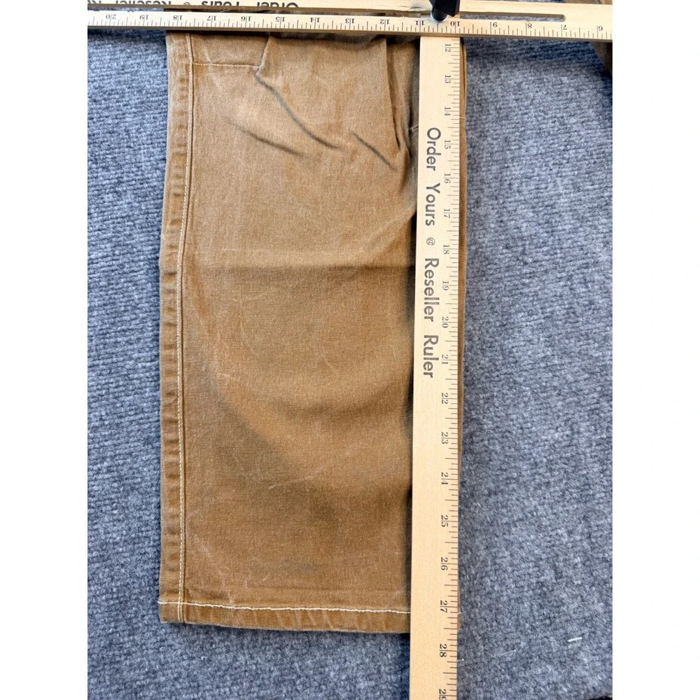 Dickies Cargo Pants 15/32 Mens 34x31 Brown Canvas Workwear Tactical Streetwear